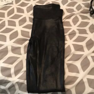 Spanx leather leggings